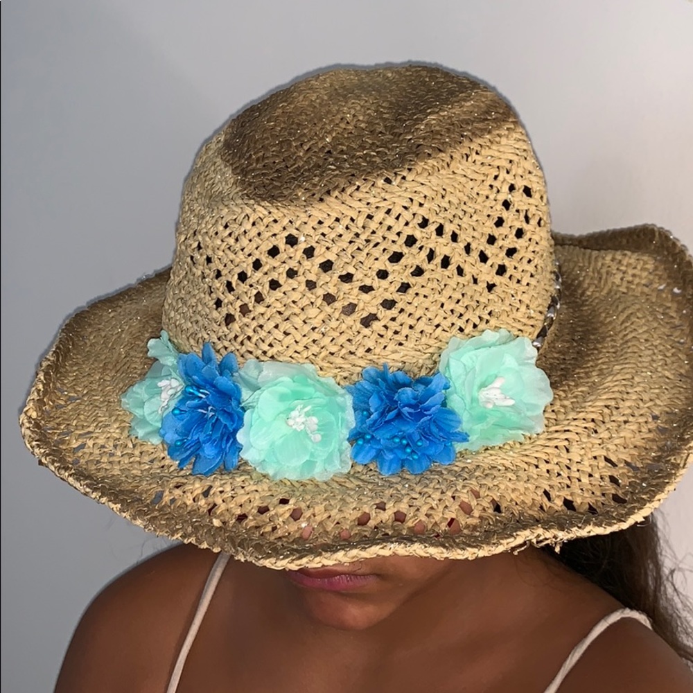 justice beach hat